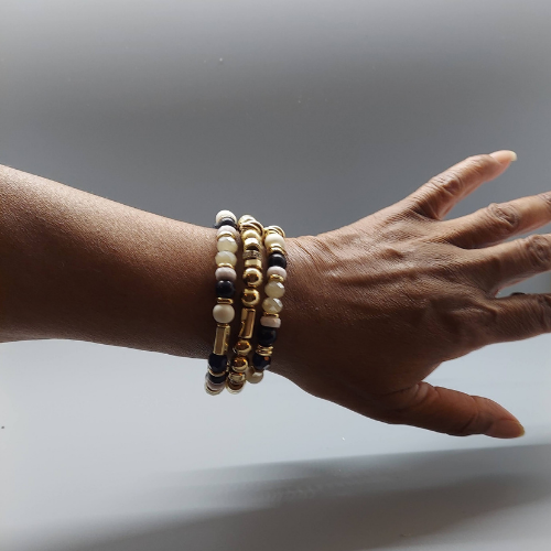 Beaded Stacking Bracelet Set