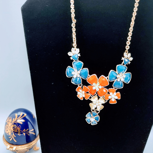 4 Leaf Clover Statement Necklace