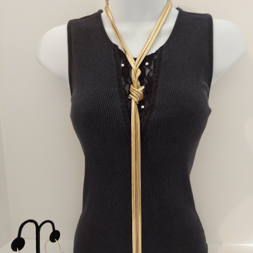 Herringbone Wrap Necklace