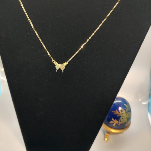 Butterfly Pendant Necklace