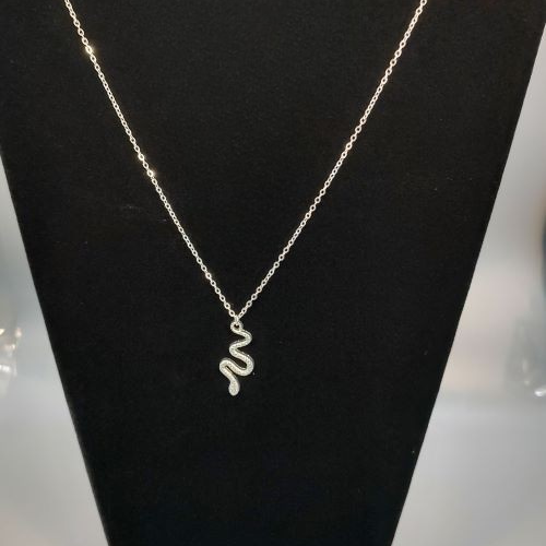 Serpentine Pendant Necklace
