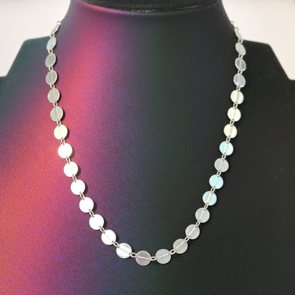 Sparkling Circles Choker