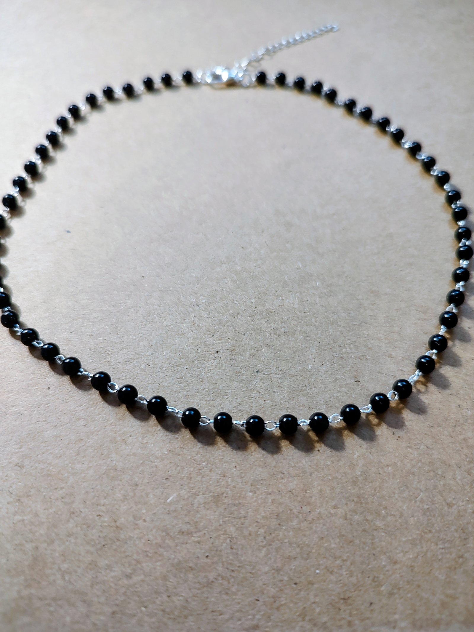 Black Beads Choker