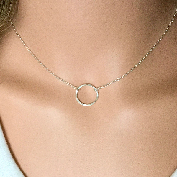 Single Circle of Life Karma Necklace