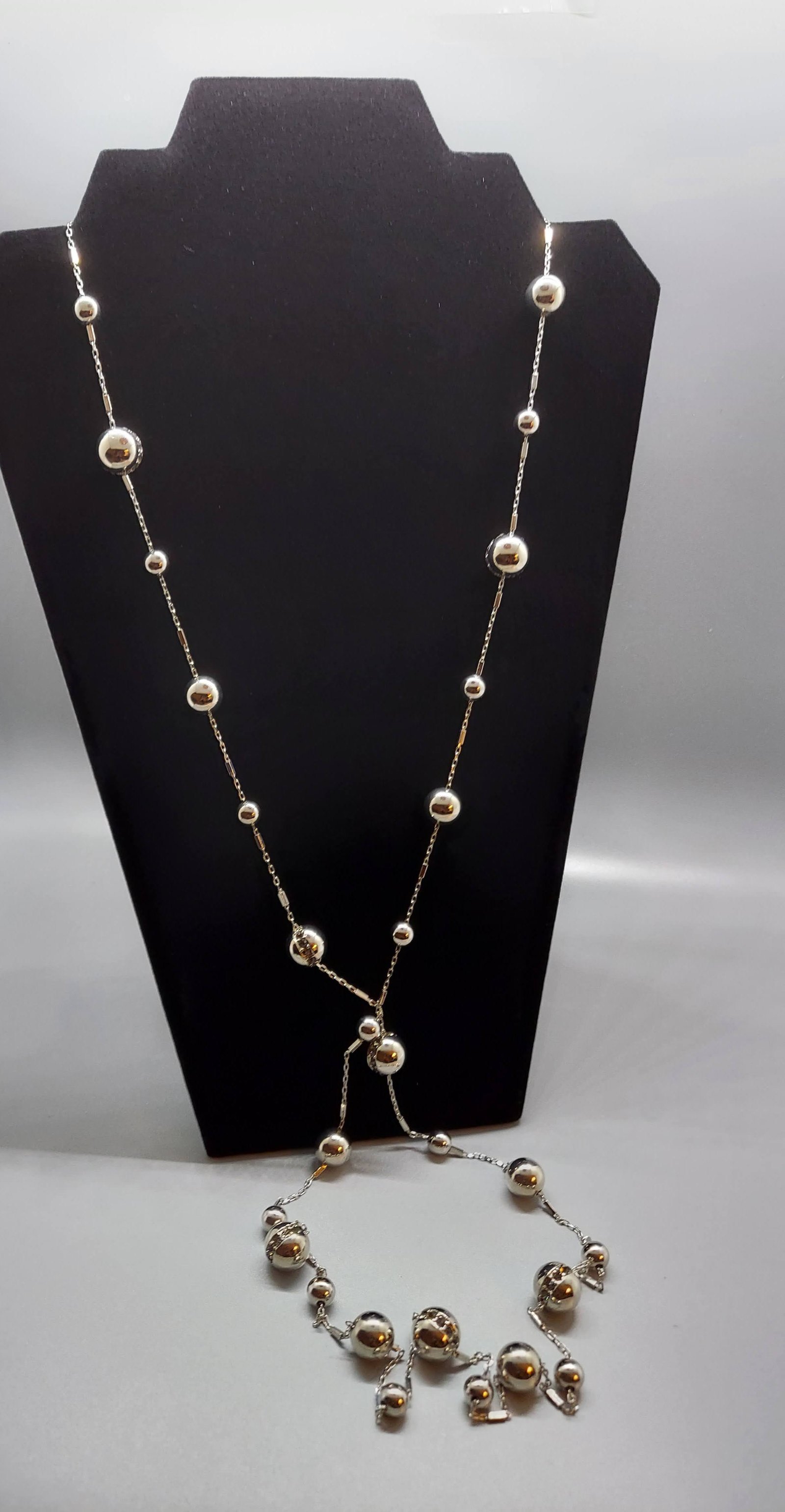 Vega Long Beads Necklace