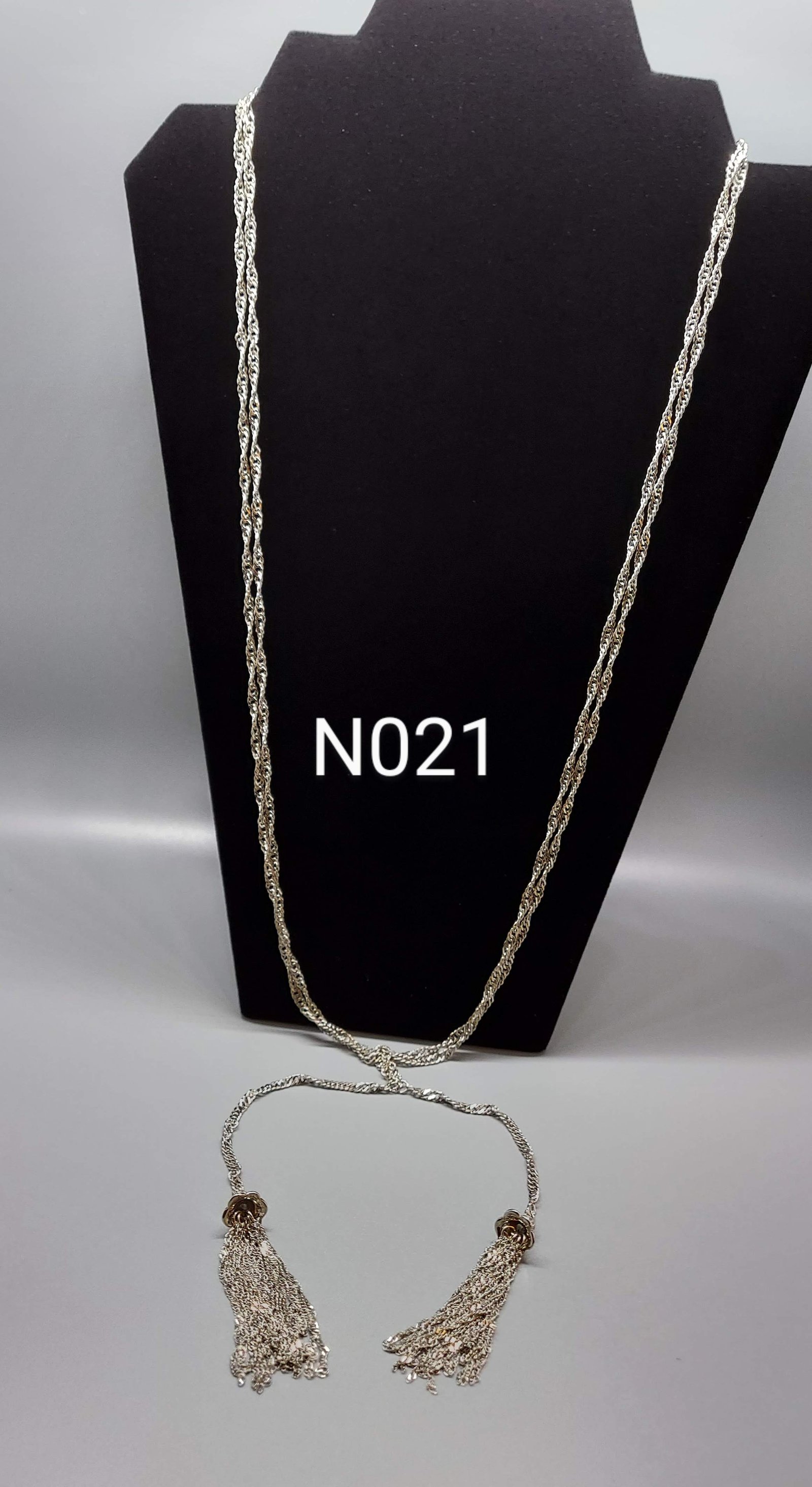 Two Tasseled Necklace