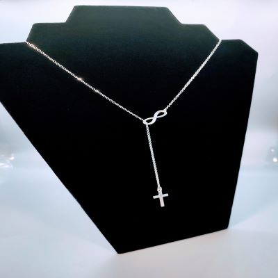 Infinity and Cross Necklace – Colanes